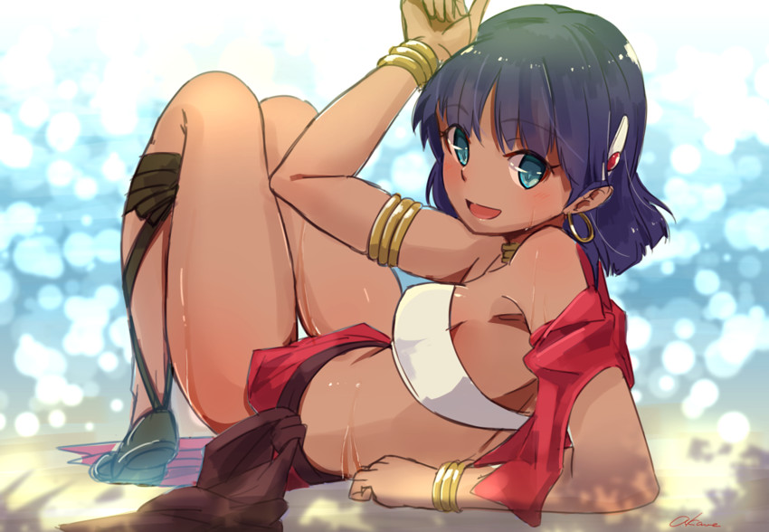 nadia la arwall (fushigi no umi no nadia) drawn by hinoshita_akame