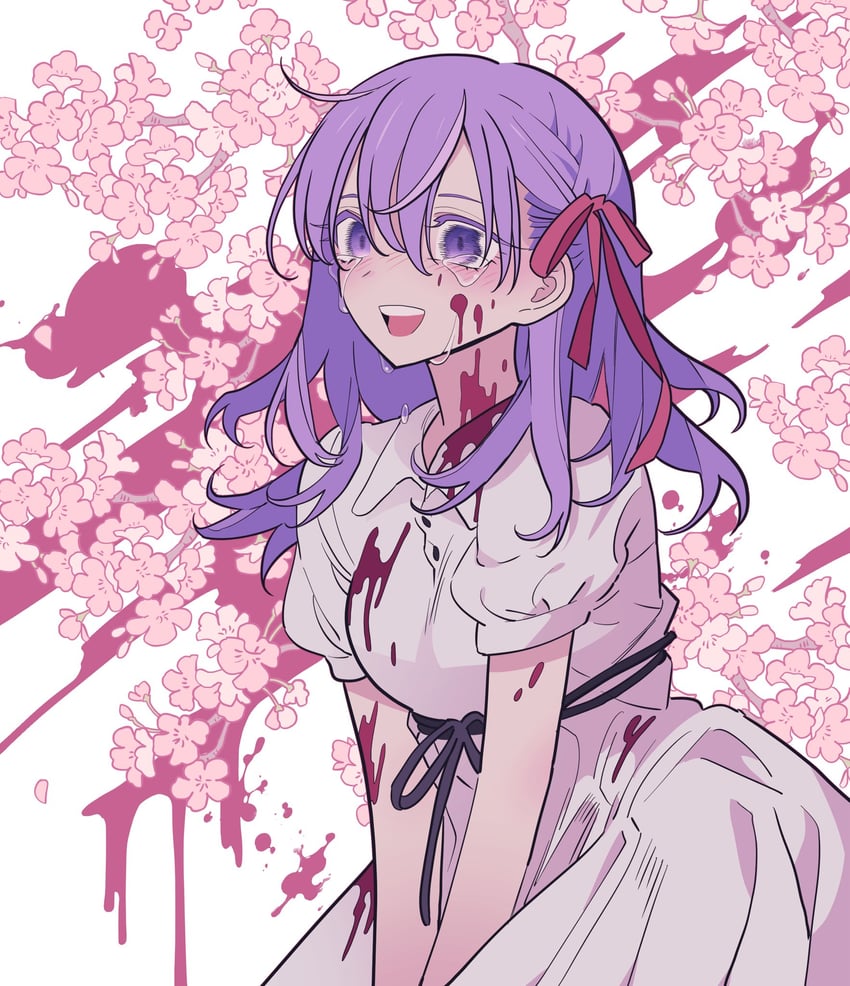 matou sakura (fate and 1 more) drawn by meremero
