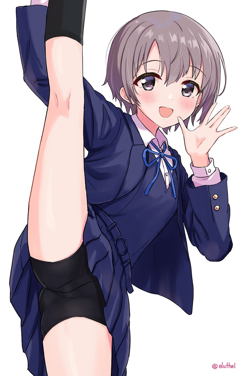 otokura yuuki (idolmaster and 2 more) drawn by eluthel
