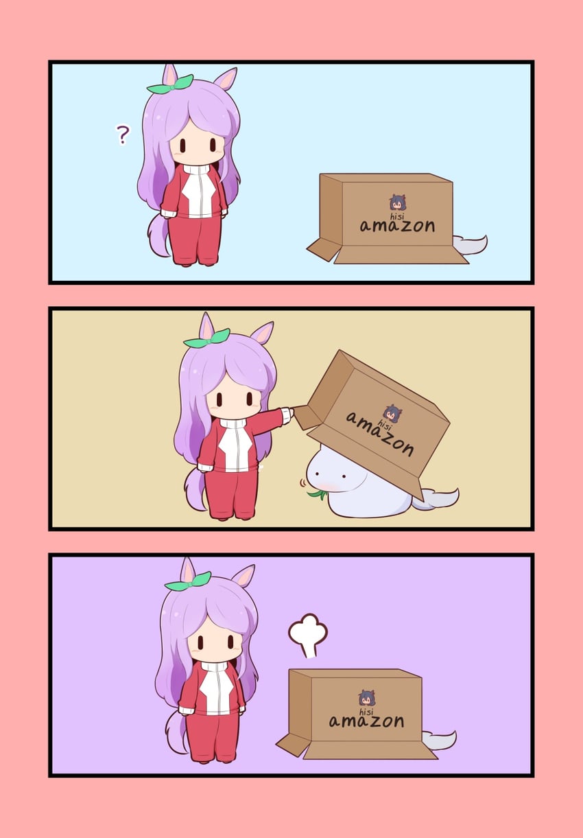 mejiro mcqueen, hishi amazon, and gold ship (umamusume and 2 more) drawn by gomashio_(goma_feet)