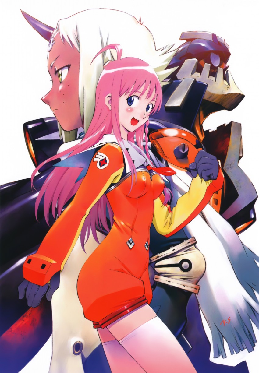 nono, lal'c mellk mal, and dix-neuf (top wo nerae! and 1 more) drawn by sadamoto_yoshiyuki
