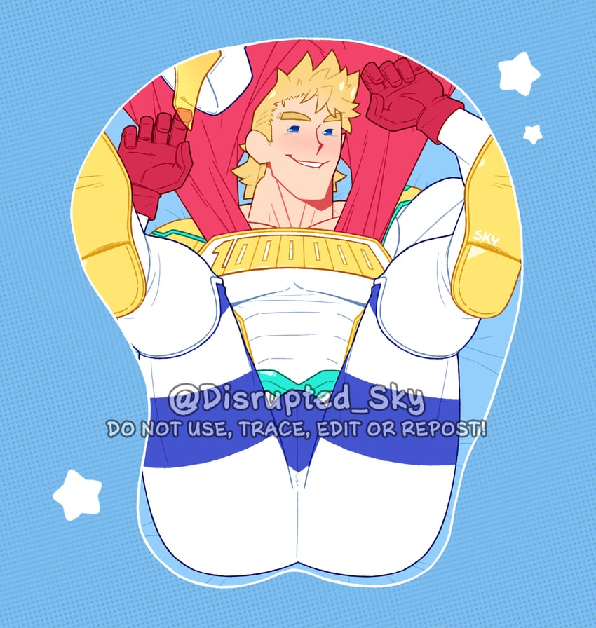 togata mirio (boku no hero academia) drawn by feraltintinsimp