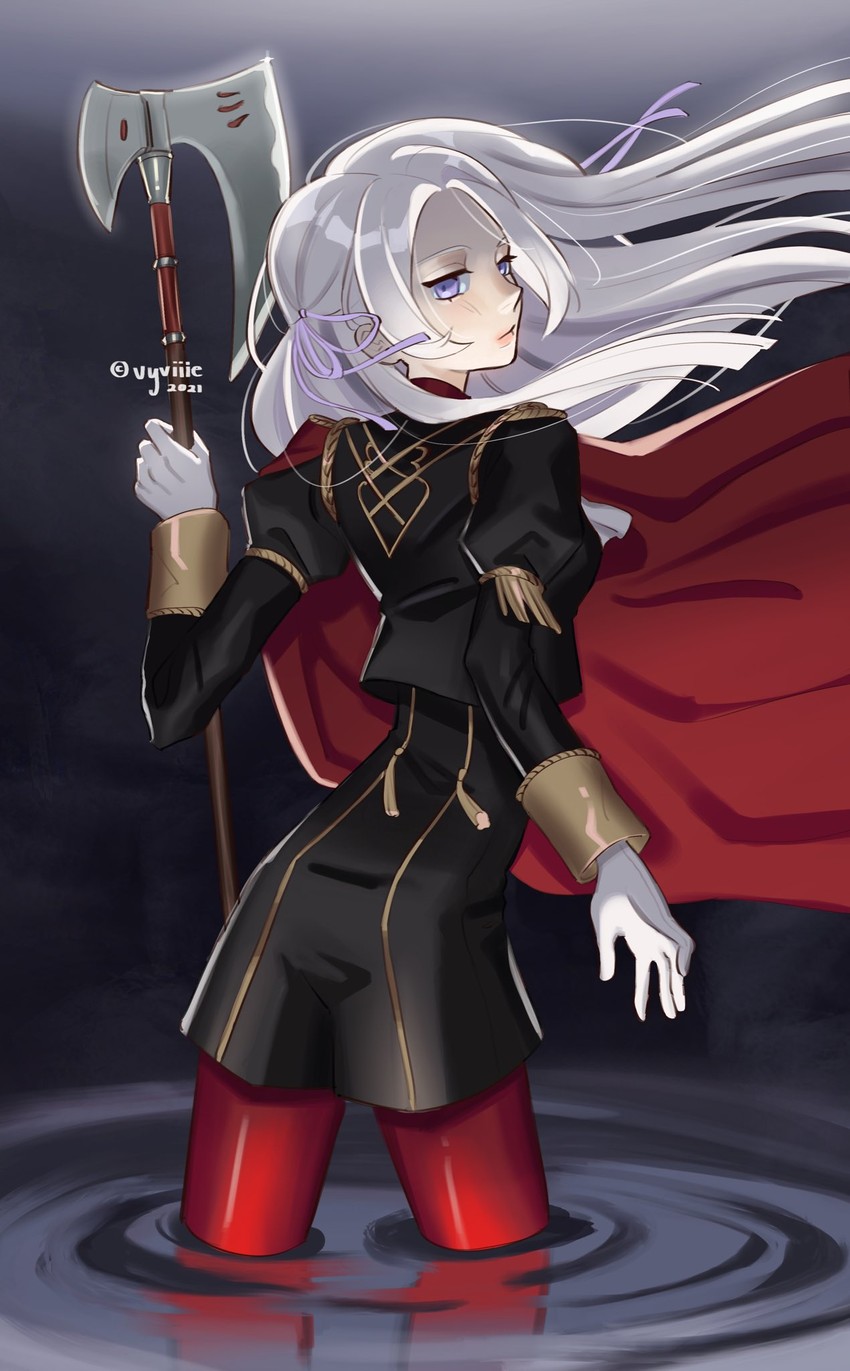 edelgard von hresvelg (fire emblem and 1 more) drawn by vyviiie