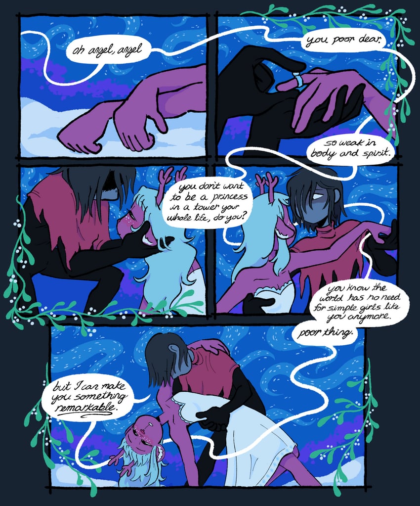 kris and noelle holiday (deltarune) drawn by hellspawnmotel