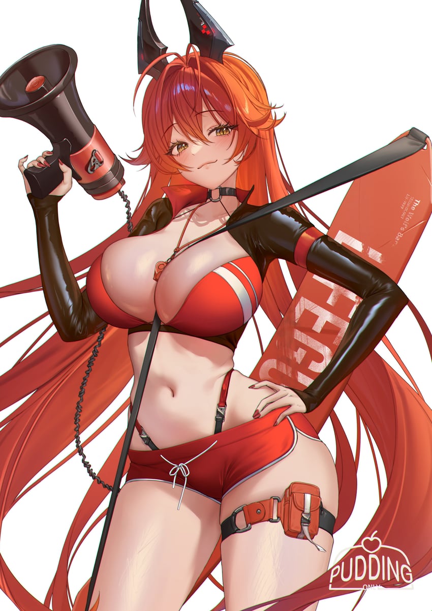 red hood (goddess of victory: nikke) drawn by pudding_only