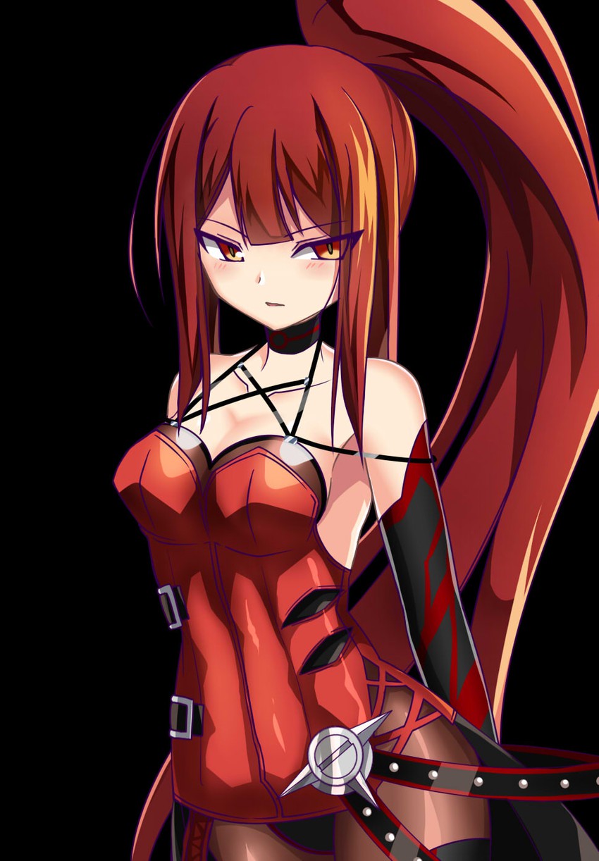 elesis and crimson avenger (elsword) drawn by zetsuei_(zetto)