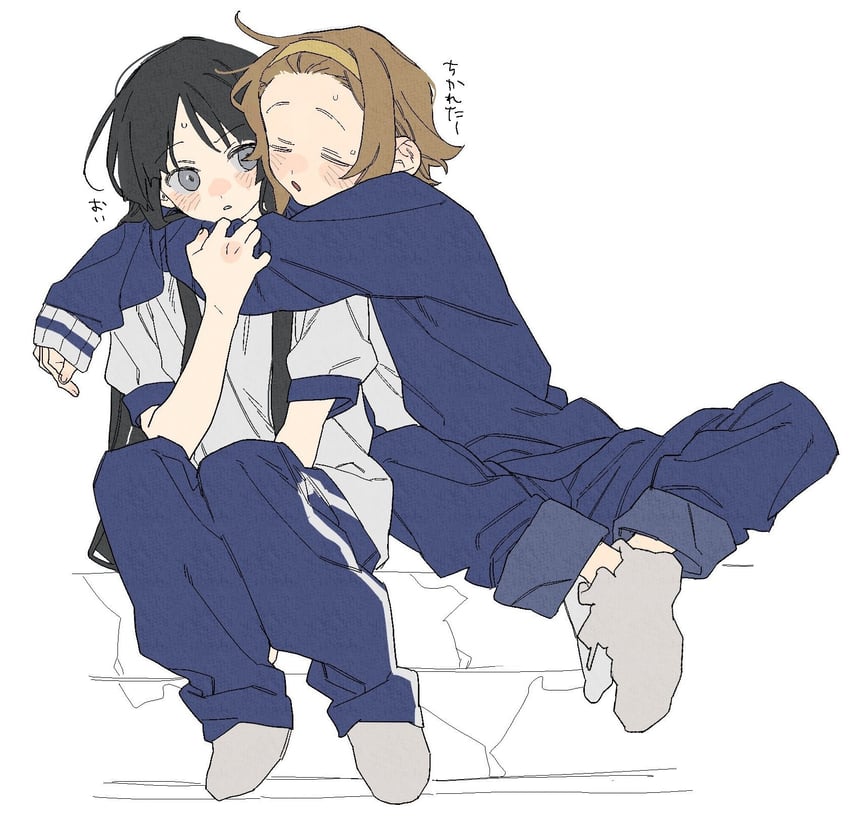akiyama mio and tainaka ritsu (k-on!) drawn by dayama