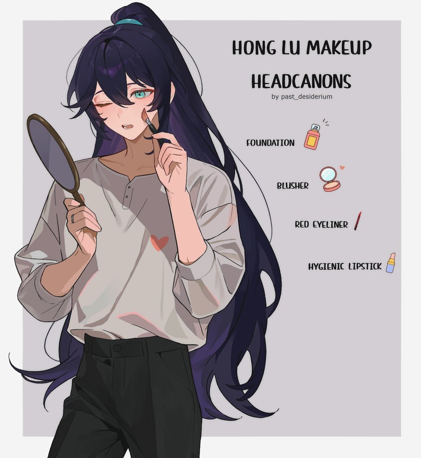 hong lu (project moon and 1 more) drawn by past_desiderium