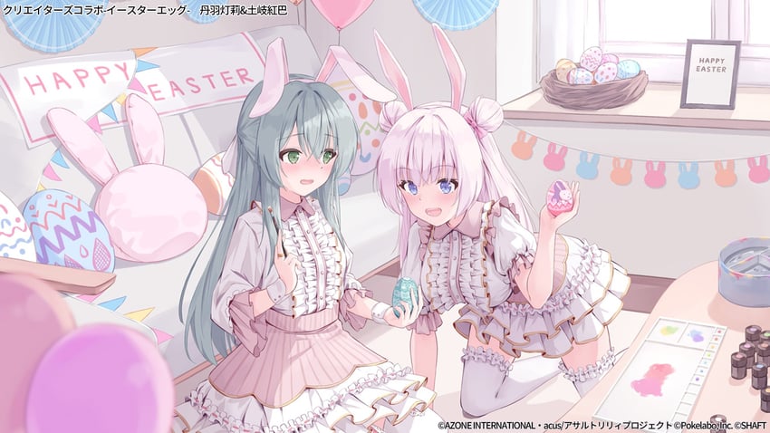 toki kureha and tamba akari (assault lily) drawn by daidai_(daidai826)
