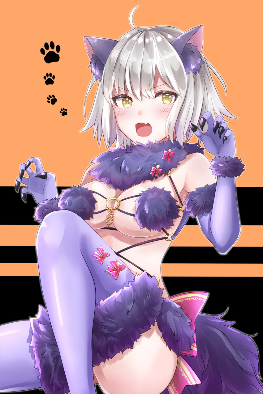 mash kyrielight and jeanne d'arc alter (fate and 1 more) drawn by rossa_(pixiv27548922)