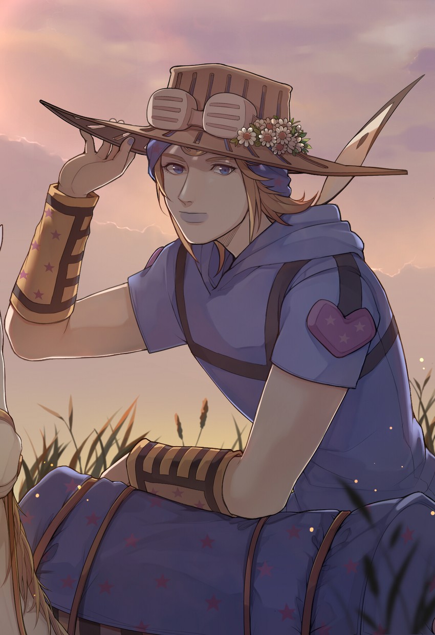johnny joestar (jojo no kimyou na bouken and 1 more) drawn by nyula_xiaola