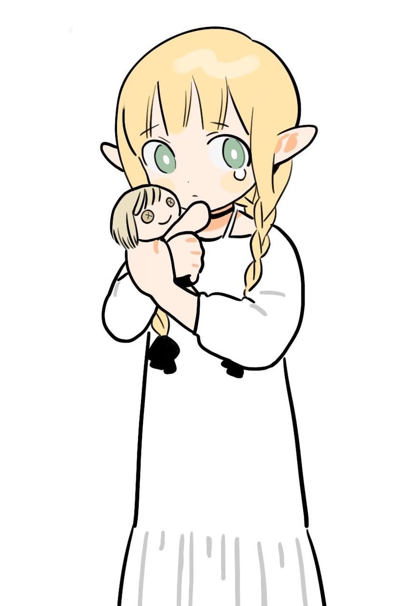 marcille donato and falin touden (dungeon meshi) drawn by frs2