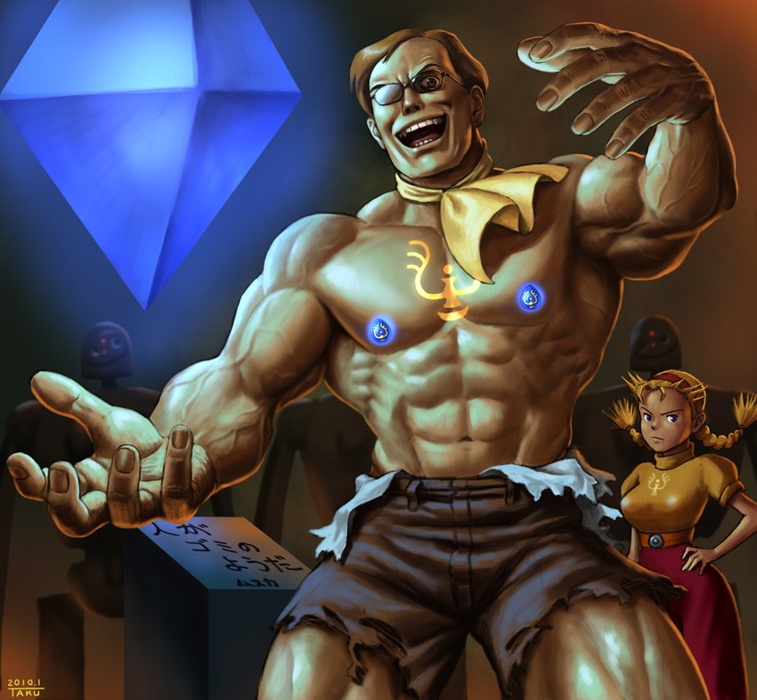 sheeta, muska, and laputa robot (dragon ball and 1 more) drawn by matataku