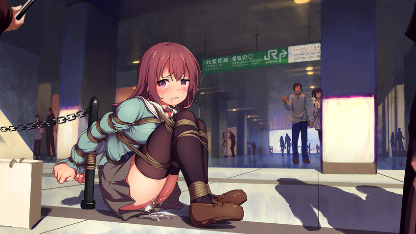 karasuma chitose (japan railways and 1 more) drawn by himitsu_(hi_mi_tsu_2)