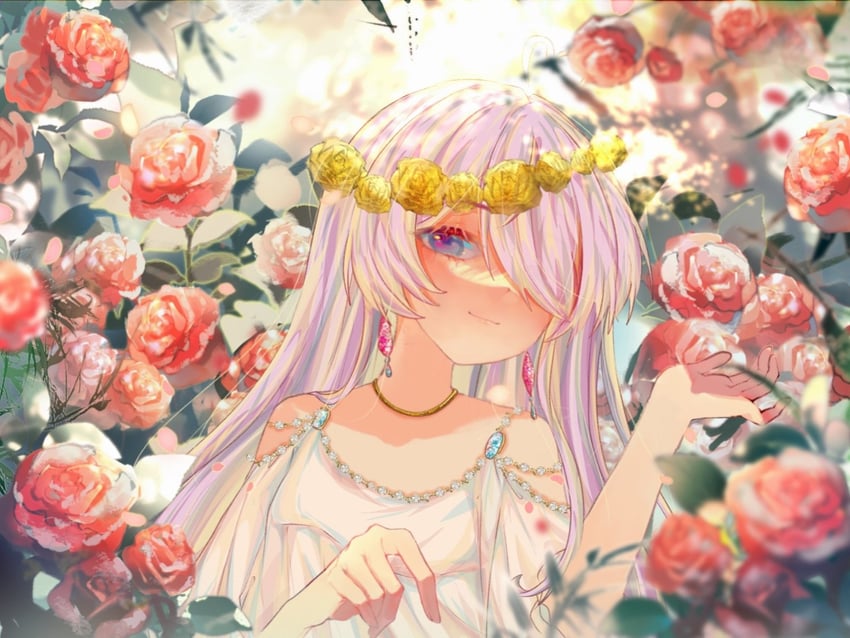 maria marionette (nijisanji and 1 more) drawn by nina0927ye