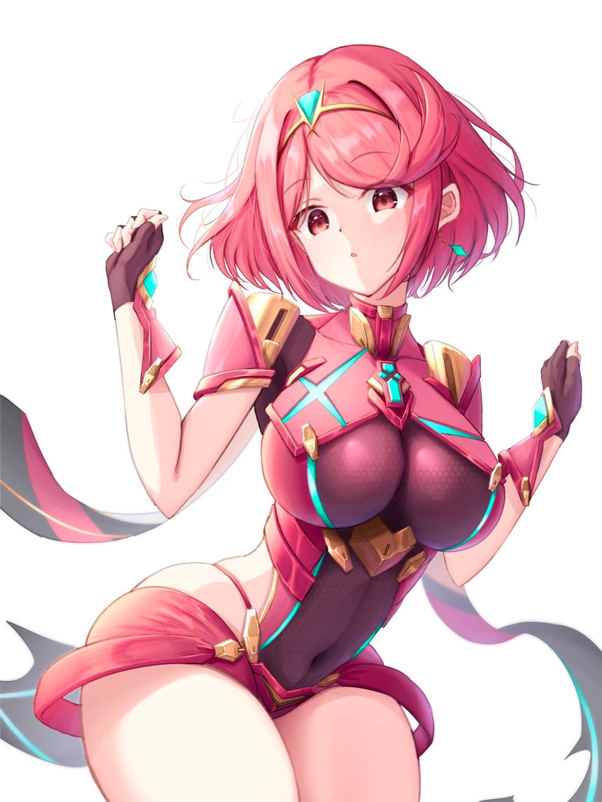 pyra (xenoblade chronicles and 1 more) drawn by okazu2010015