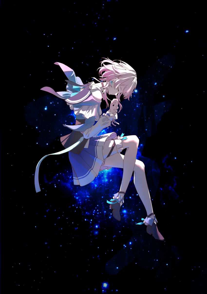 march 7th (honkai and 1 more) drawn by ningshuang
