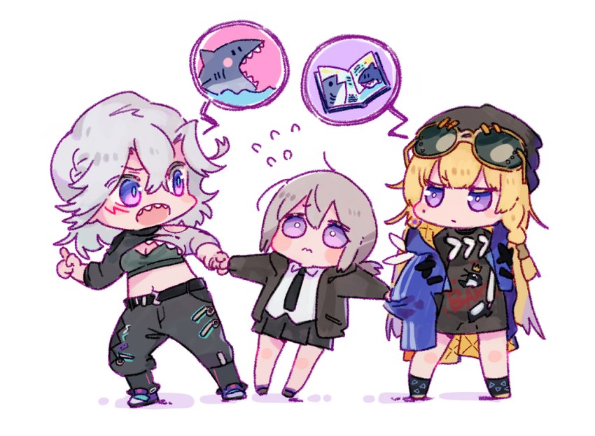 m200, sl8, and vhs (girls' frontline) drawn by imoko_(imonatsuki)