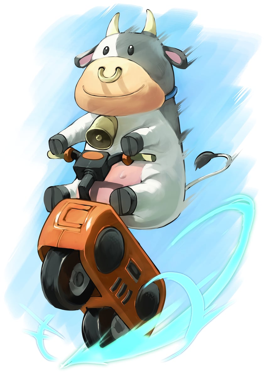moo moo (mario and 2 more) drawn by risumi_(taka-fallcherryblossom)