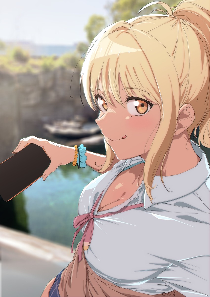 miyashita ai (love live! and 1 more) drawn by alp
