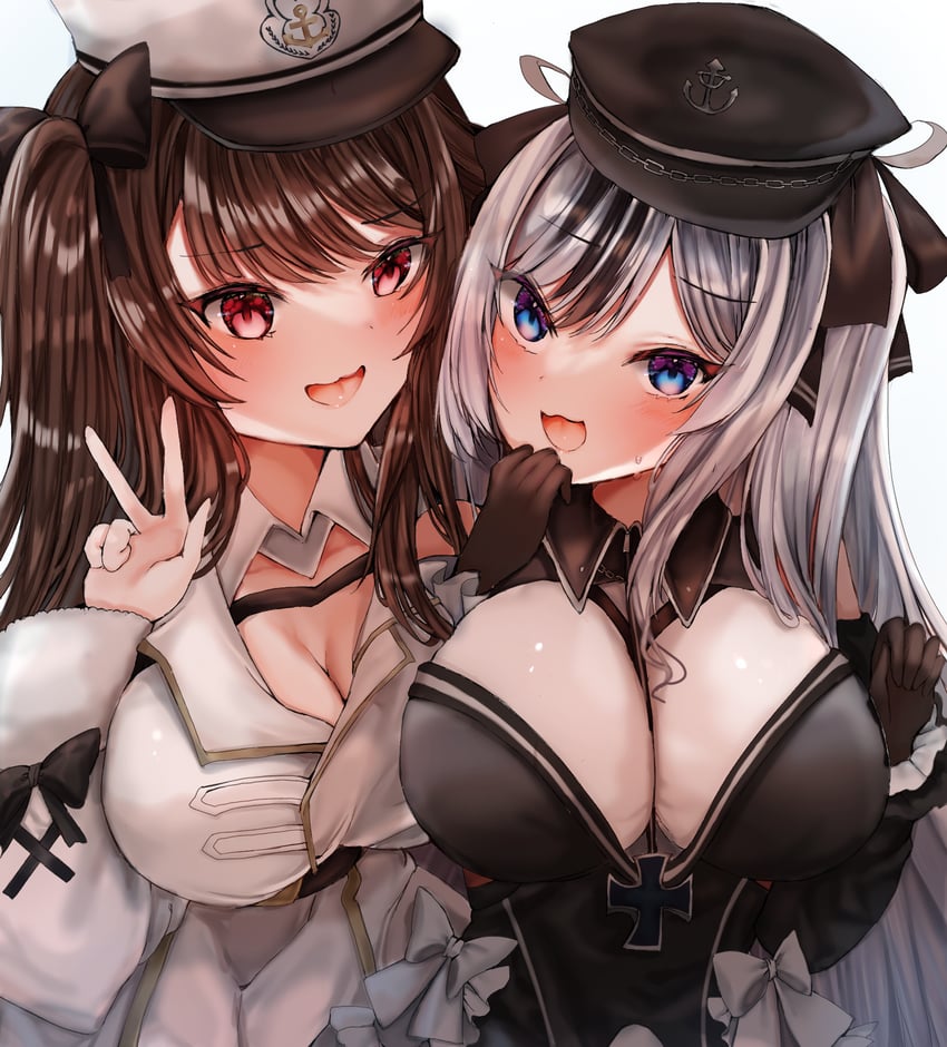 pamiat merkuria and elbe (azur lane) drawn by ichigo_moka