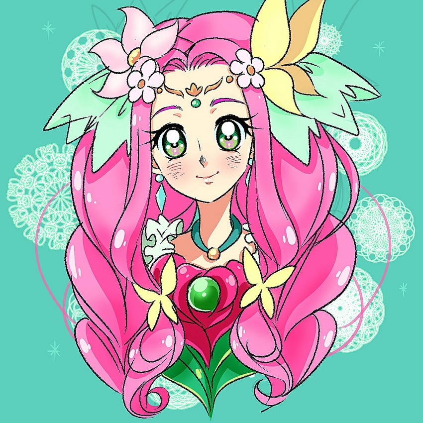 hanami kotoha and cure felice (precure and 1 more) drawn by venuscho