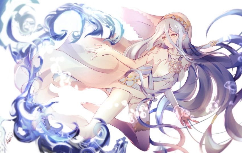 azura (fire emblem and 1 more) drawn by atoatto