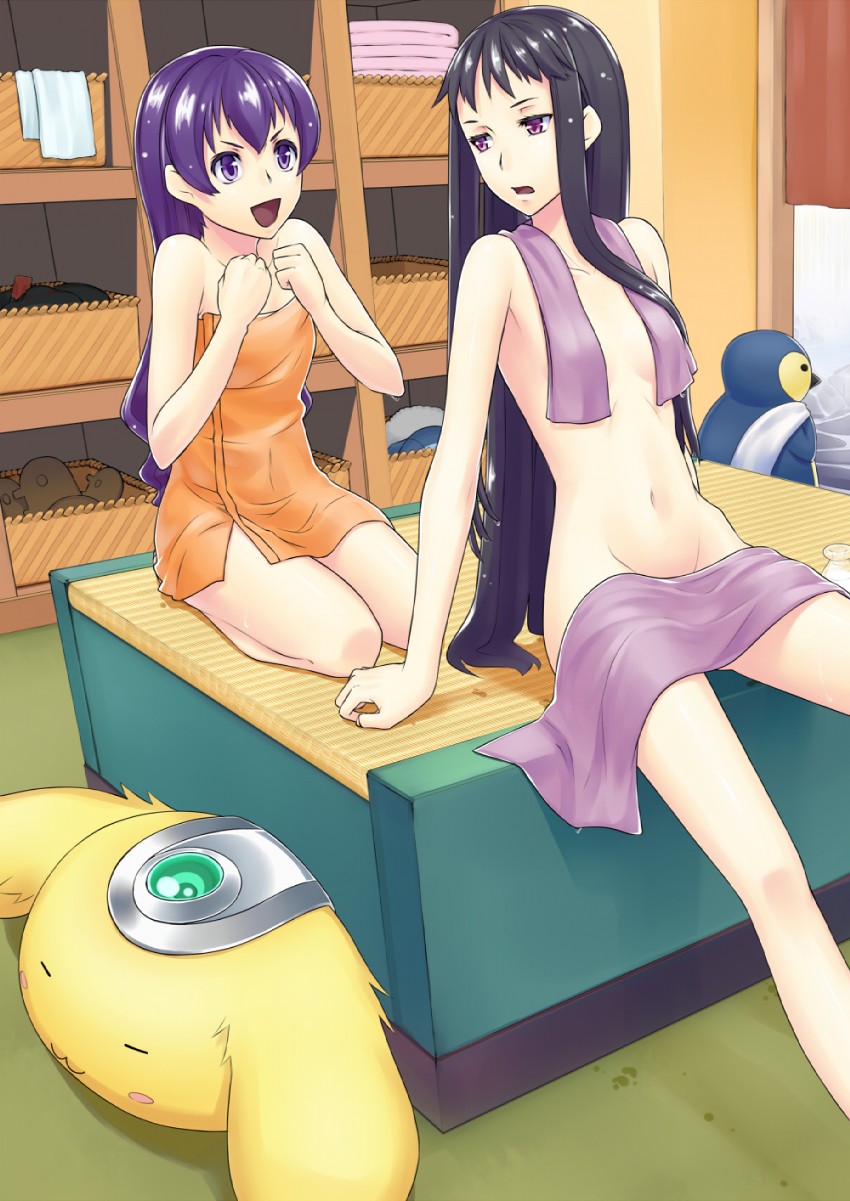 jakuri, cocona vatel, and soup (ar tonelico and 1 more) drawn by juu_ho