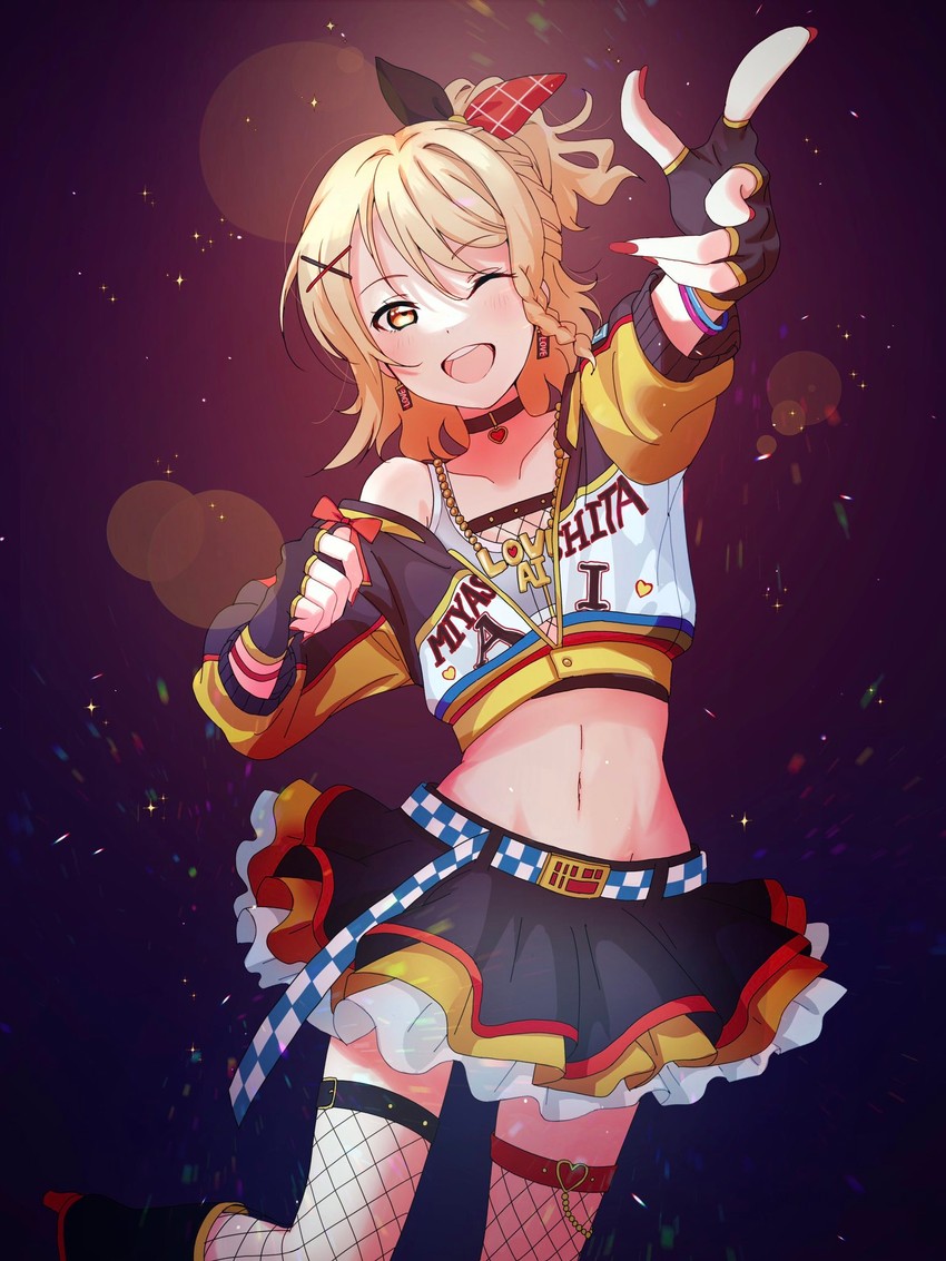 miyashita ai (love live! and 2 more) drawn by naarann
