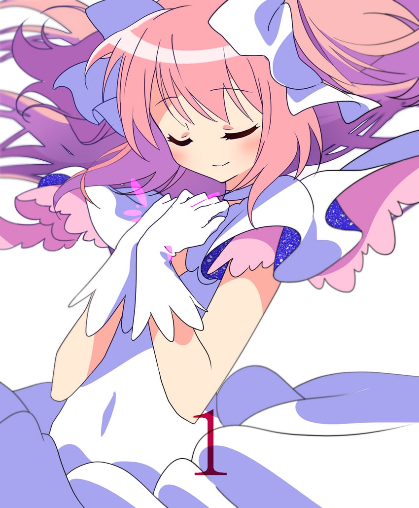 kaname madoka and ultimate madoka (mahou shoujo madoka magica and 1 more) drawn by chabashira_(otya)