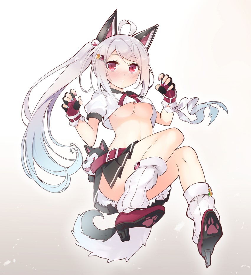 yuudachi and shirono mirai (original and 1 more) drawn by zero_(miraichizu)
