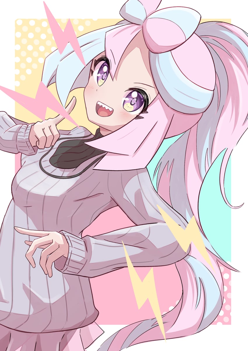iono (pokemon and 1 more) drawn by rono_(lethys)