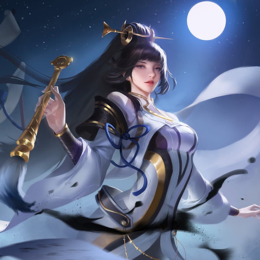 shanguang wan'er (wangzhe rongyao) drawn by zhu_men_xianda_xiao