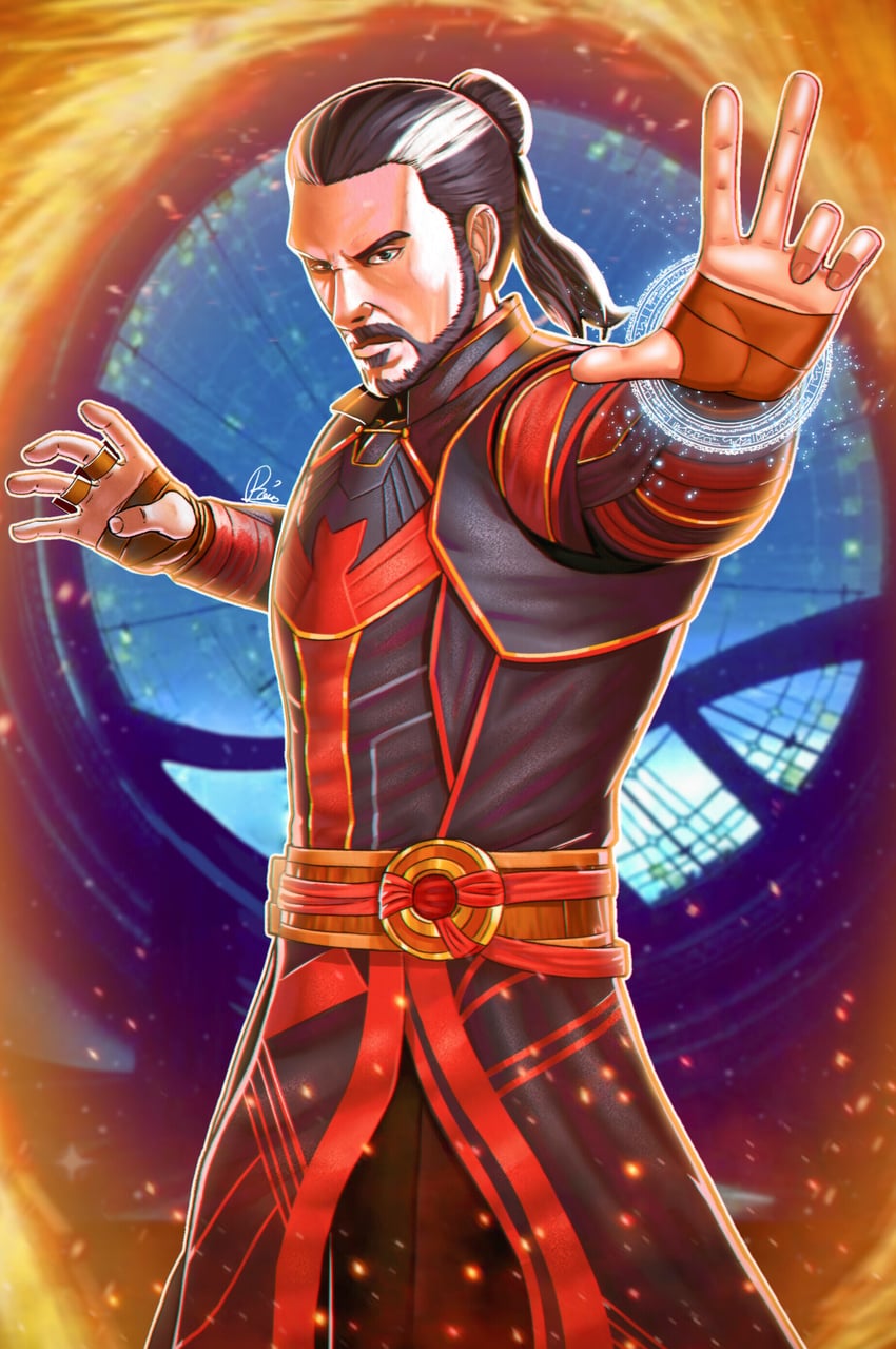 doctor strange (marvel and 3 more) drawn by bao_nguyen