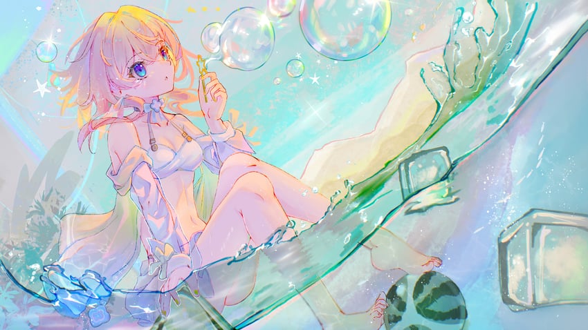 march 7th (honkai and 1 more) drawn by rishixiyan