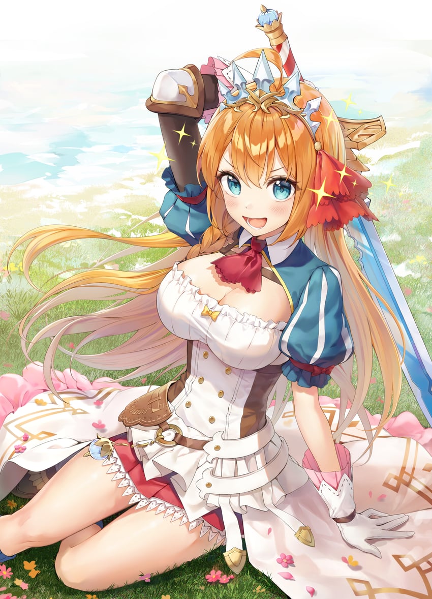 pecorine (princess connect!) drawn by 0v0_(l_seohui)