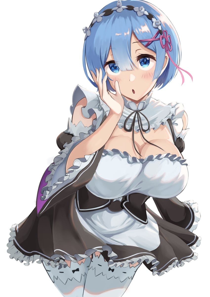 rem (re:zero kara hajimeru isekai seikatsu) drawn by hakuou0714