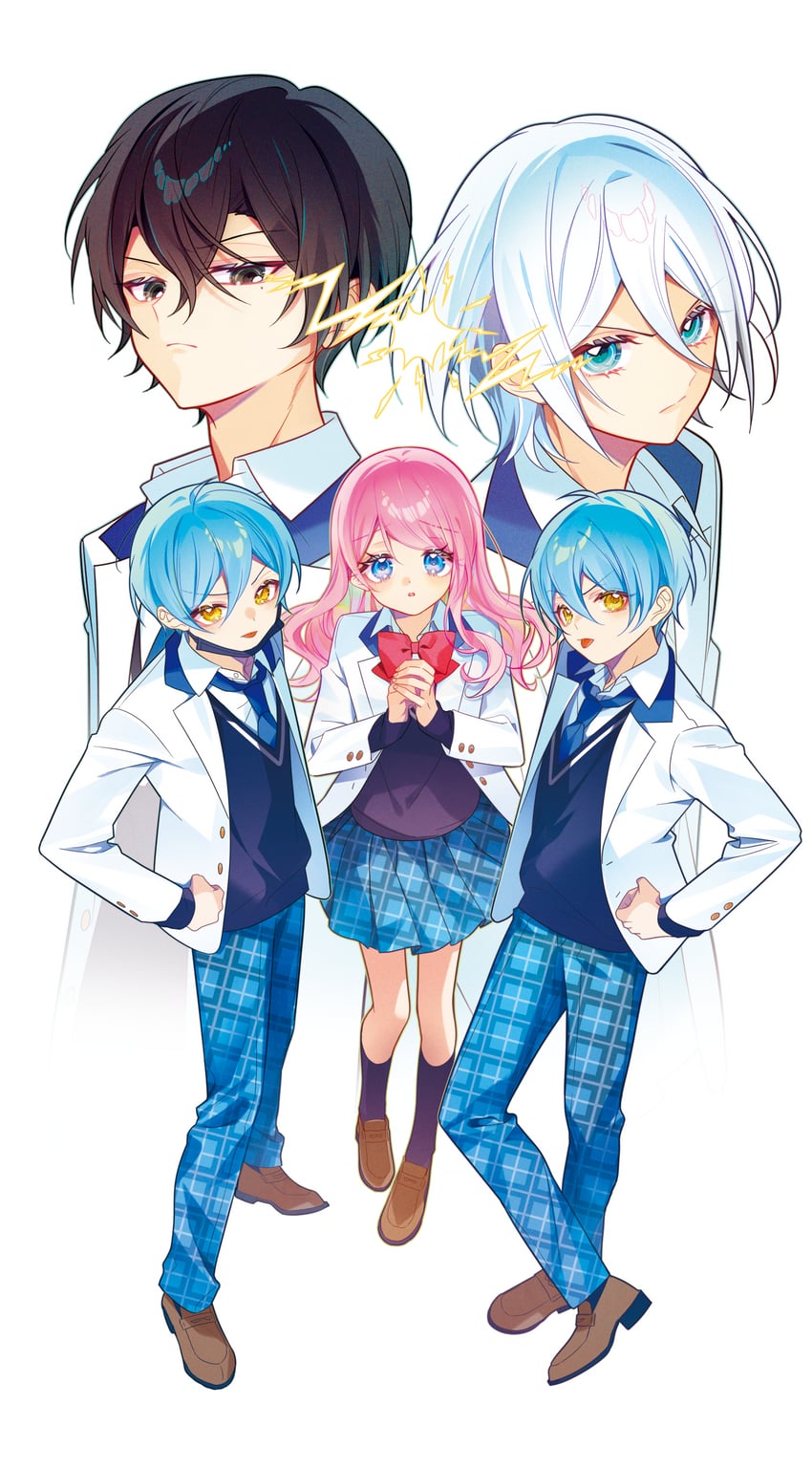 yagami ruka, shirasaki yuki, saionji ren, kisaragi yayoi, and kisaragi kayoi (souchou-sama dekiai chuu ni tsuki.) drawn by chano_hinano
