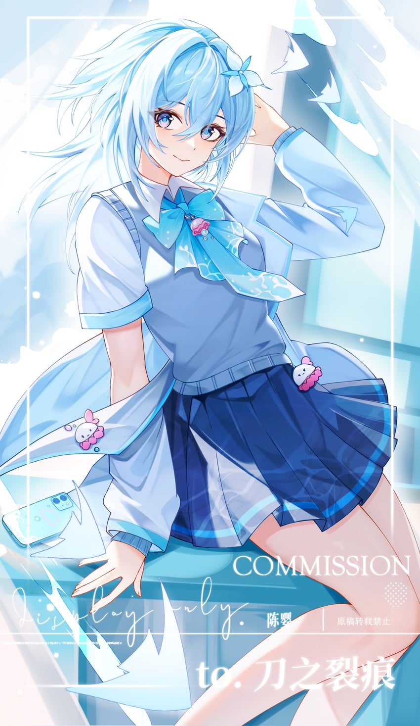 haiyi (synthesizer v and 1 more) drawn by chen_ying_(alan-yut)