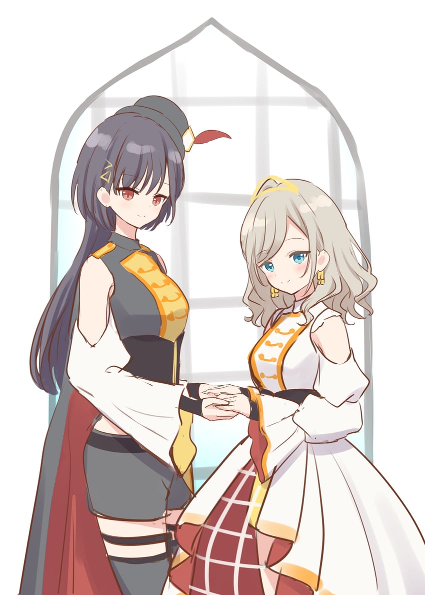 ceras yanagida lilienfeld and katsuragi izumi (love live! and 1 more) drawn by hanazora_satsuki