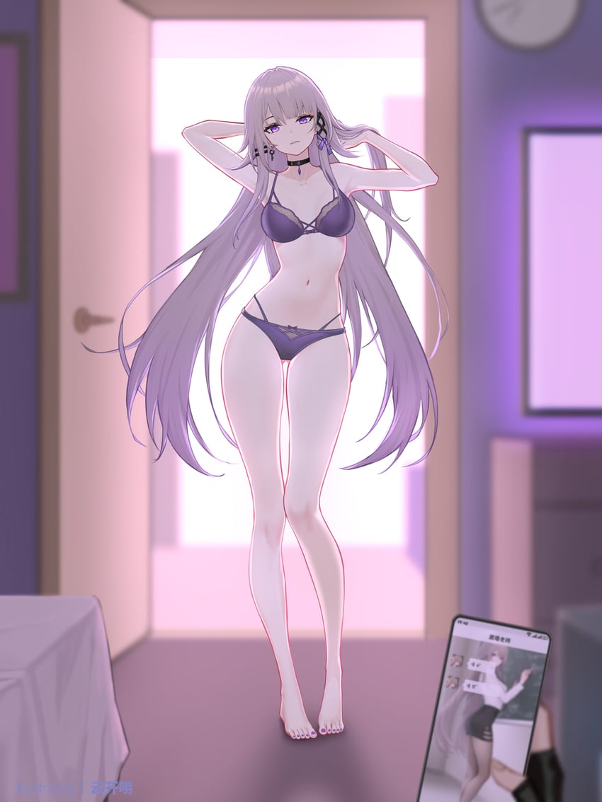 trailblazer, caelus, herta, and the herta (honkai and 1 more) drawn by yunkaiming