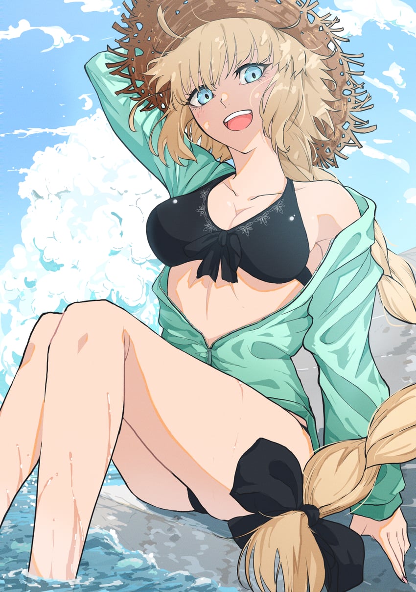 jeanne d'arc (fate and 1 more) drawn by anianiani0607