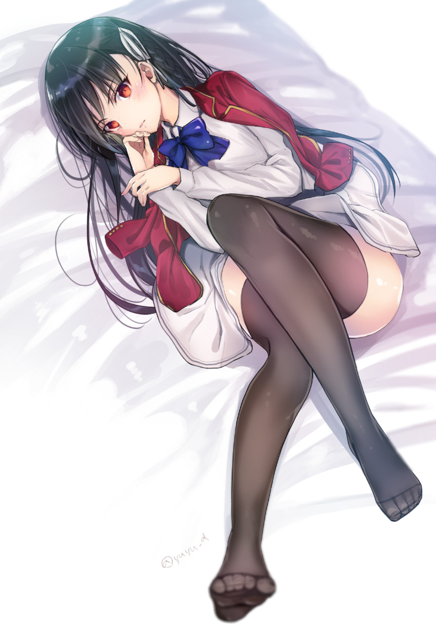horikita suzune (youkoso jitsuryoku shijou shugi no kyoushitsu e) drawn by yu_yu