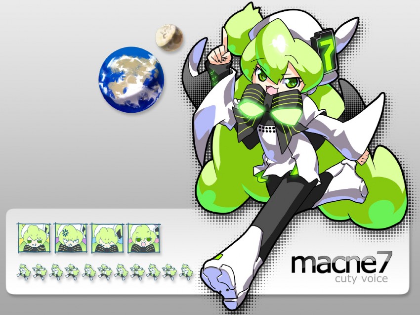 macne nana and macne nana petit (apple inc. and 2 more) drawn by nagimiso
