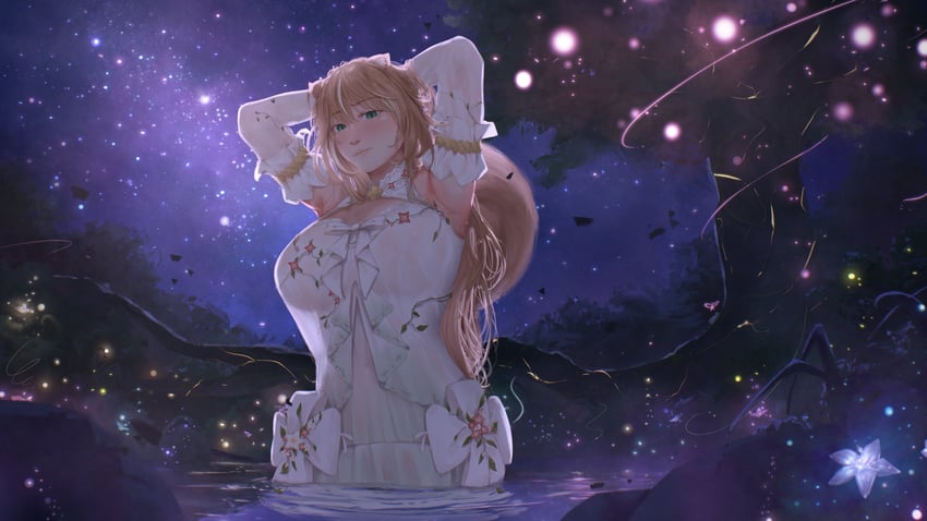 ayunda risu (hololive and 1 more) drawn by local_catto