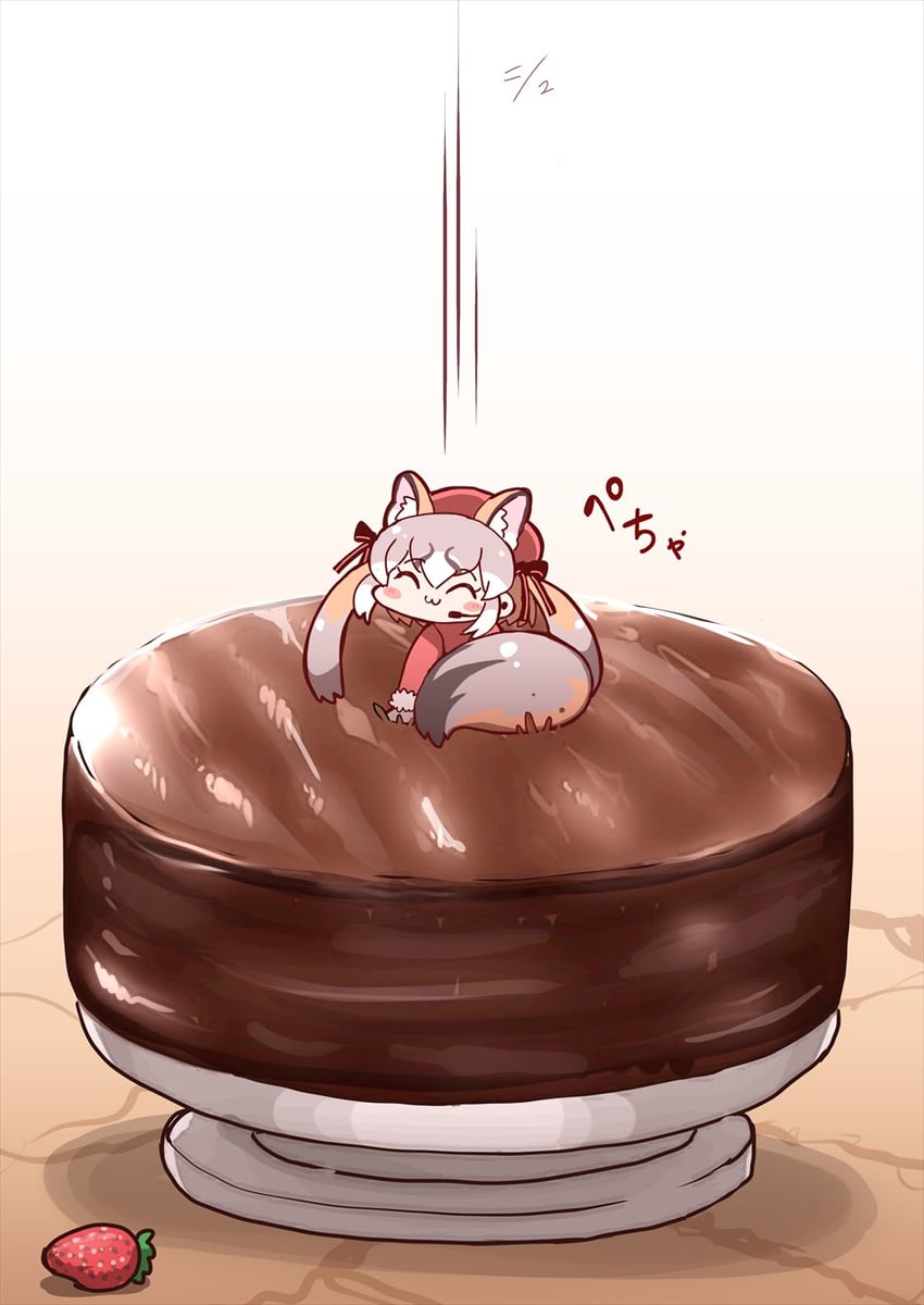 island fox (kemono friends and 1 more) drawn by tanaka_kusao