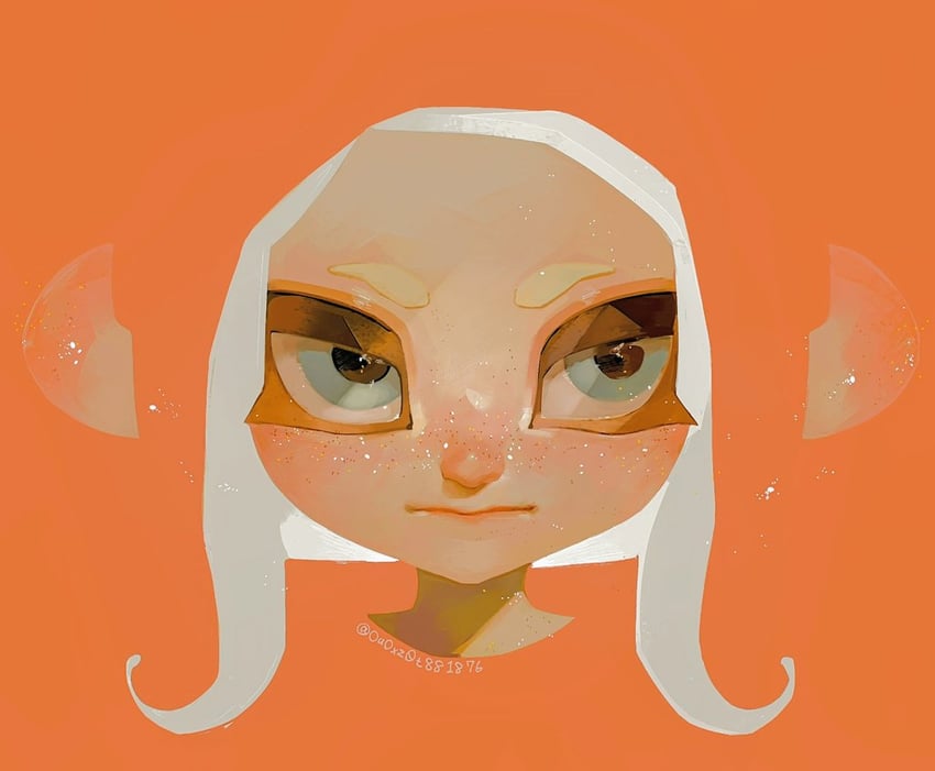 octoling player character and octoling girl (splatoon) drawn by ouoxz0t881876