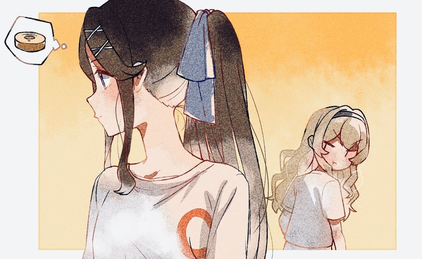 saijou claudine and tendou maya (shoujo kageki revue starlight) drawn by nijiko_(c2cs4q)