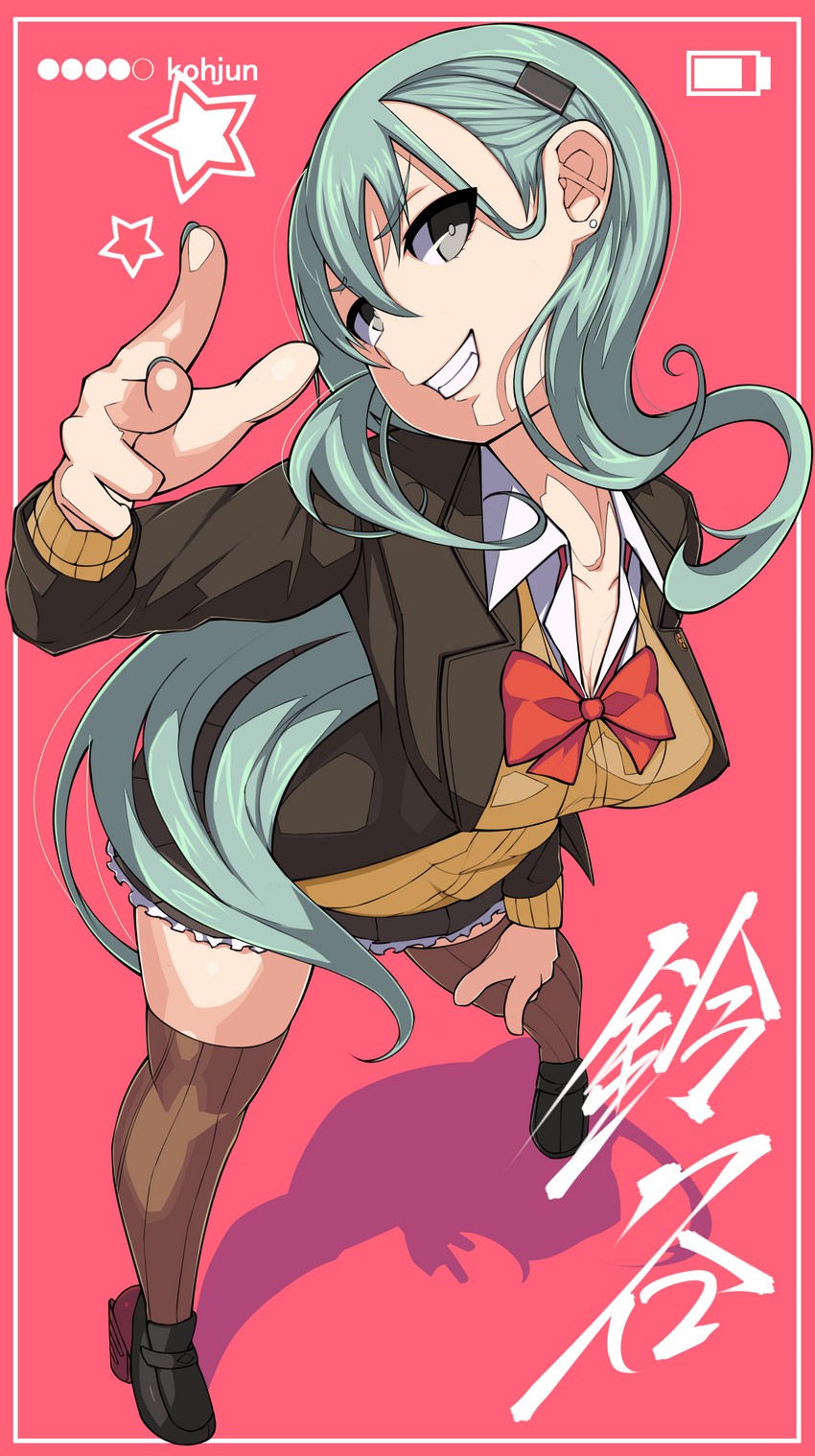 suzuya and suzuya kai ni (kantai collection) drawn by mitsuashi_kurae