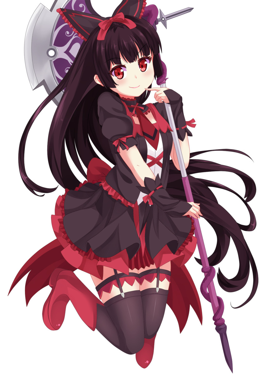 rory mercury (gate - jieitai ka no chi nite kaku tatakaeri) drawn by chrisandita
